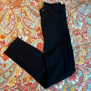 7 for All Mankind Black Skinny Jeggings - Sz 25